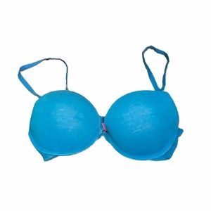 La senza 34 C push up bra blue
